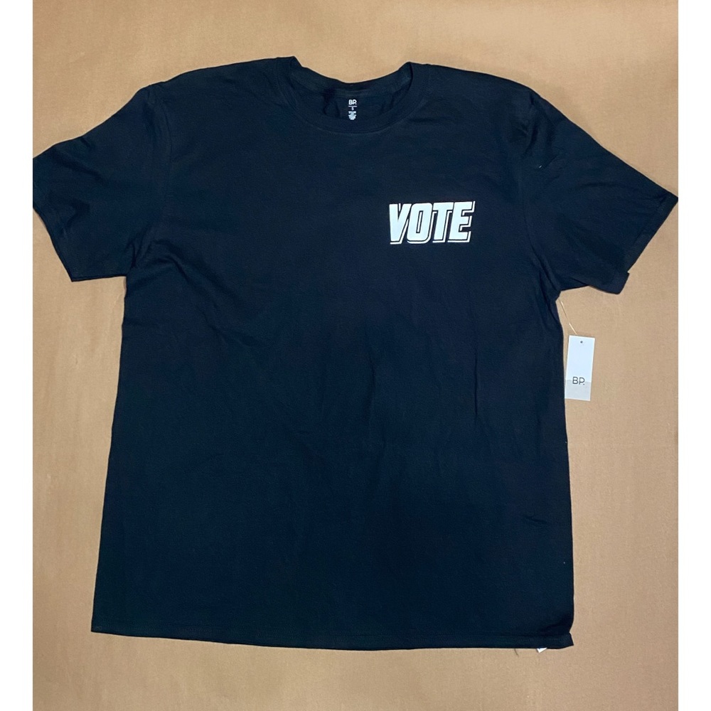 Bp Men’s black shirt sleeve shirt Vote
